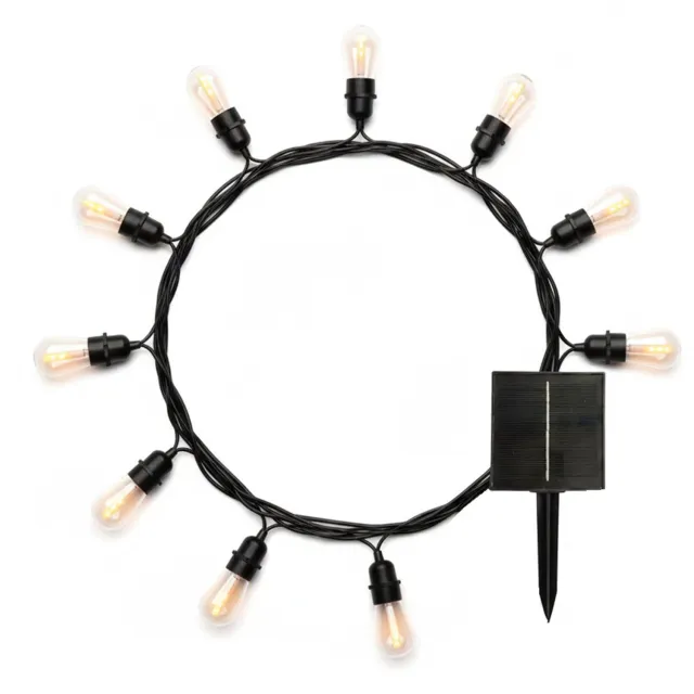 Lumisky Solar lichtslinger met vlameffect 8M FLAME