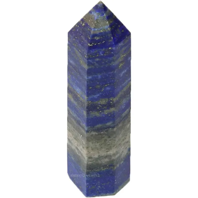 Cosensi Lapis Lazuli Healing Crystal Wand Tower voor Reiki Therapie Chakra Energie Balancing Any