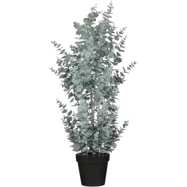 Mica Decorations Eucalyptus Kunstplant in Pot 140 cm - Kunstplant met Groene Bladeren - Decoratieve Kamerplant - Onderhoudsvriendelijke Plant - Diameter 50 cm - Groen