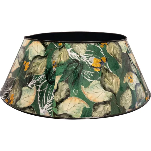 TS Collection Kerstboomring Designed by Lammie - Bee green - 67x26 - Metaal & Epoxy - Exclusieve woonitems voor binnen - Handgemaakt - Unieke print - Designed by Lammie