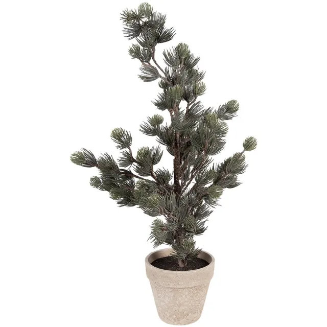 Clayre & Eef Kunstplant 30x30x65 cm Groen Kunststof