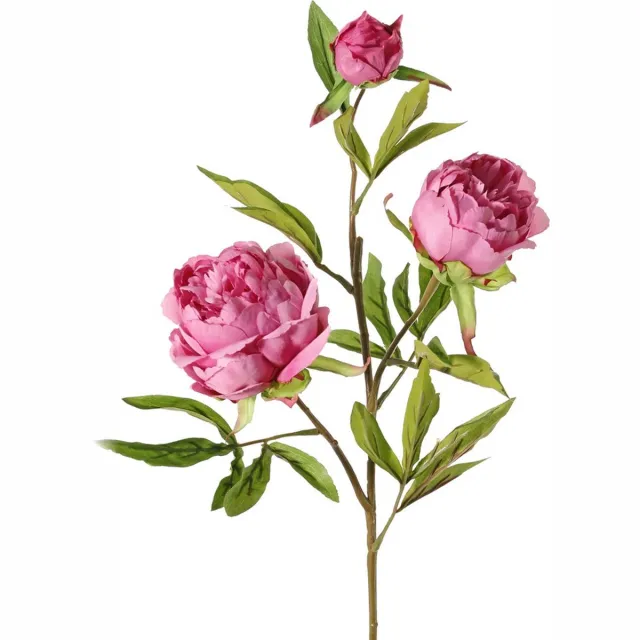 Top Art Topart Kunstbloem pioenroos Spring Dream - roze - 73 cm - kunststof