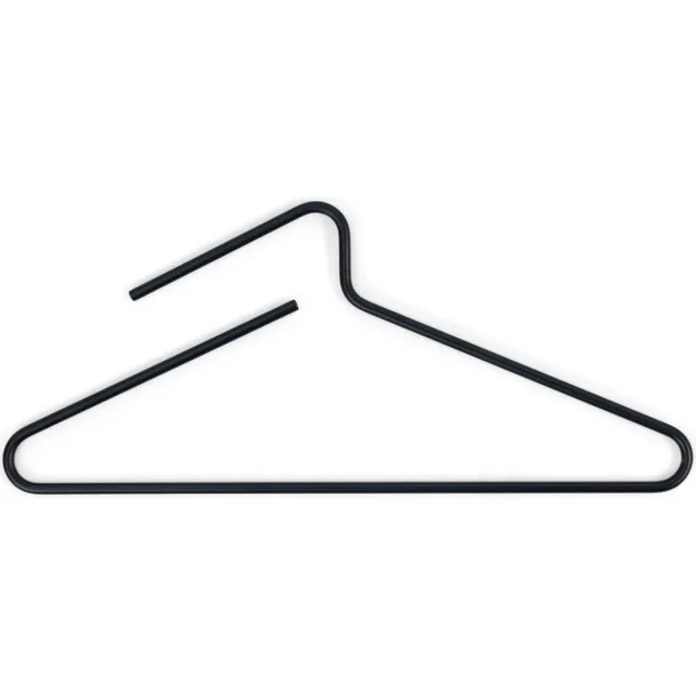 Spinder Design HANG-ON kledinghangers (set van 5 stuks) Zwart