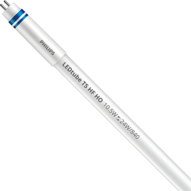 Philips LED Buis T5 MASTER Instantfit (HF) High Output 10.5W 1600Lm - 4000k 840 Koel Wit | 55cm - Dimbaar - Vervangt 24W Donkergroen