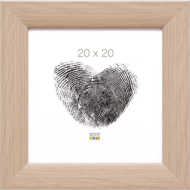 Deknudt Frames fotolijst S53GJ1 - eikkleur - hout - 20x20 cm naturel
