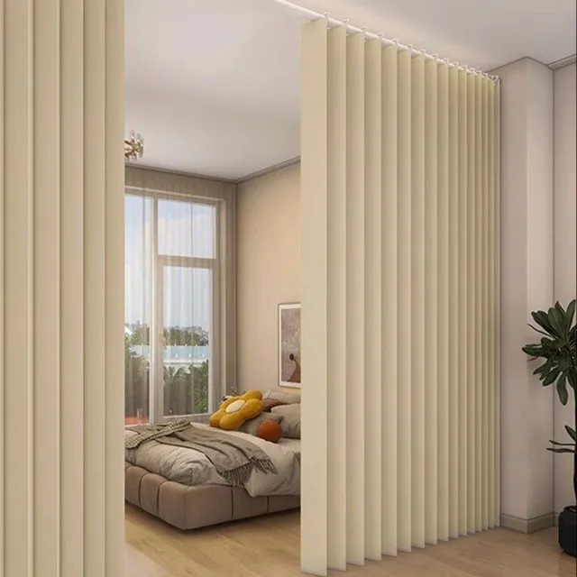 Qelus Verduisterende Gordijnen - Qelus - Gordijn Kant en Klaar - Blackout Curtains met Metalen Haken -B 254 x H241cm - Beige - 1 stuks