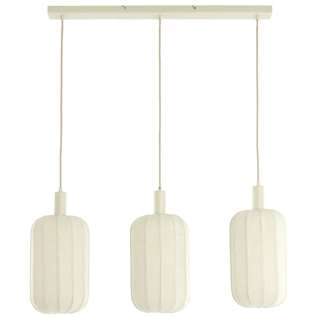 Light & Living hanglamp TUFIA (80x21x34 cm) crème