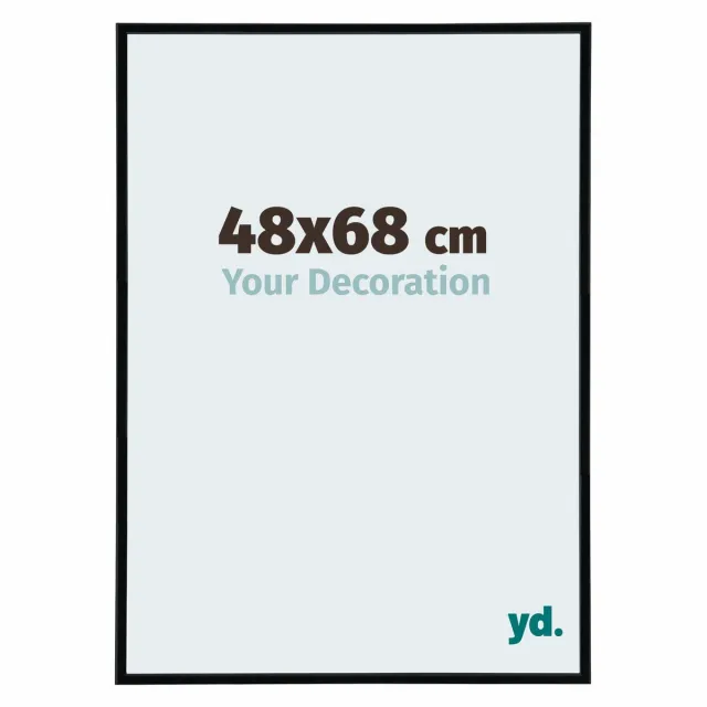 yd. Your Decoration - Fotolijst 48x68 cm - Kunststof - Zwart Mat - Annecy
