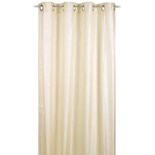2LIF Palermo ring gordijn cream 137x245cm creme