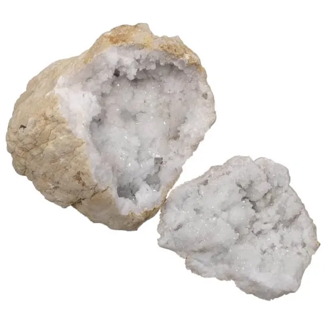 twintes Bergkristal geode / Kwarts geode 4,2 kg multi