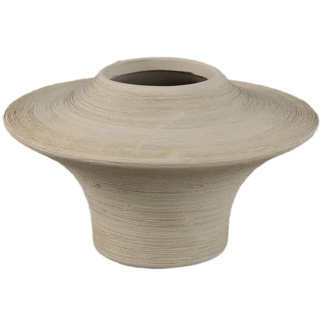 PTMD Vaas Rinder - Beige - 19.5x19.5x12cm