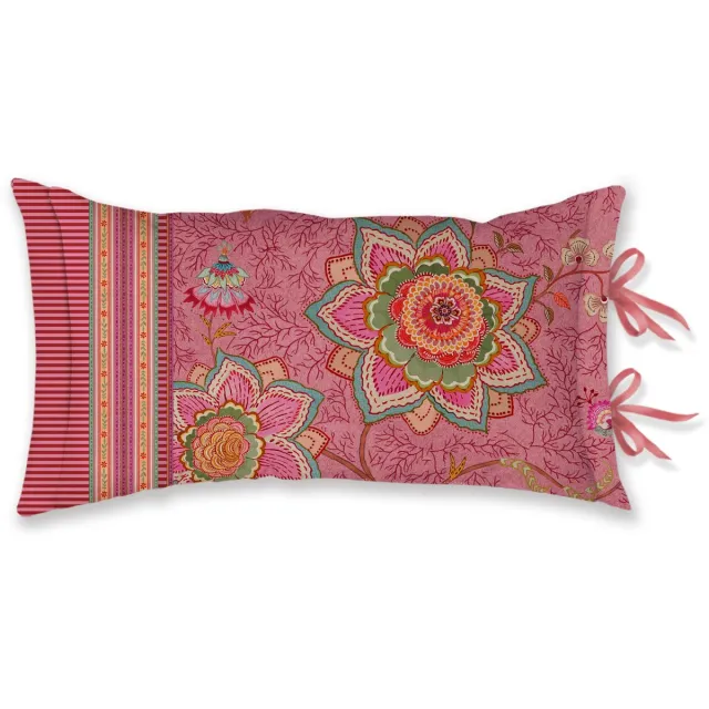 Pip Studio Mumbai Evening Cushion Sierkussen - 35 x 60 cm cm - Donker roze