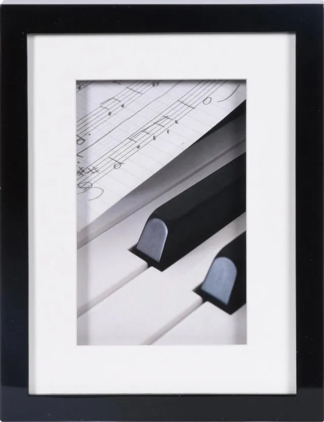 Henzo Fotolijst - Henzo - Piano - Fotomaat 15x20 cm - Zwart