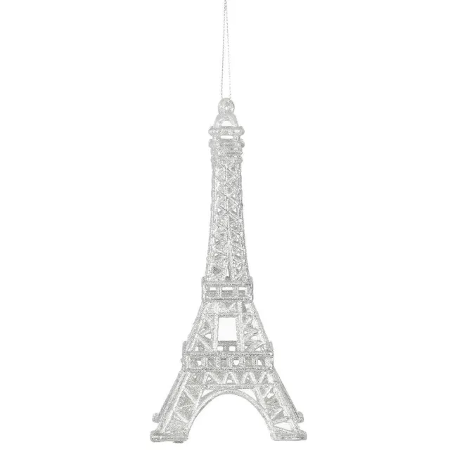 Mica Decorations ornament Eiffeltoren - zilver