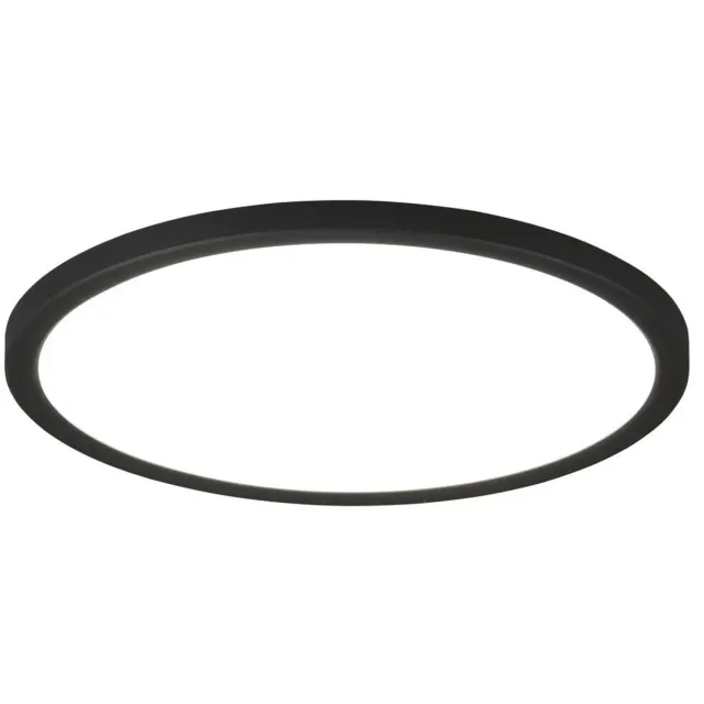 RL LIVE YOUR LIGHT REALITY AUREO - Plafondlamp - Zwart mat - incl. 1x SMD 18 W - Dimbaar met schakelaar - Niet dimbaar