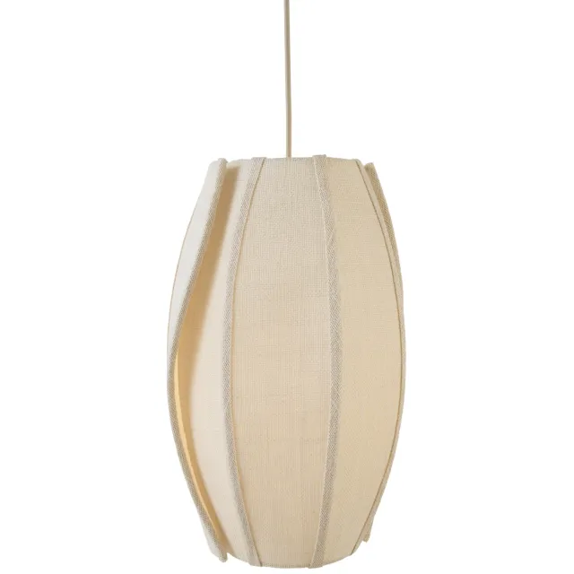 Light & Living Hanglamp (Ø31x45 cm) MELAMBA beige