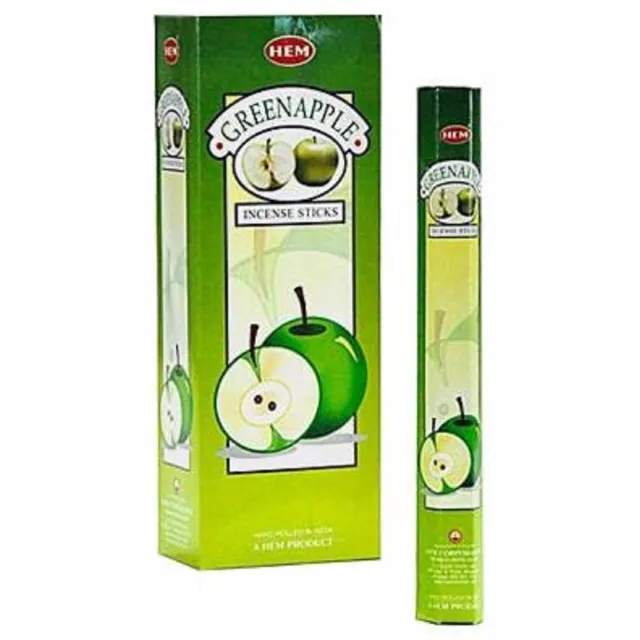 HEM Green Apple Hexa 6 pakjes Transparant