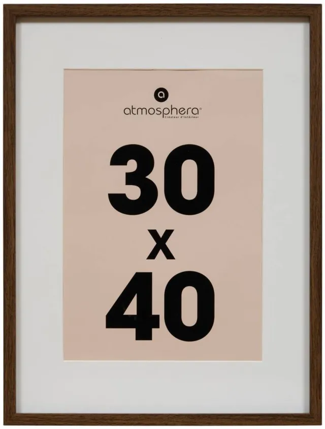Atmosphera Créateur d'intérieur® Manu fotolijst 30x40 cm bruin Marron tonka