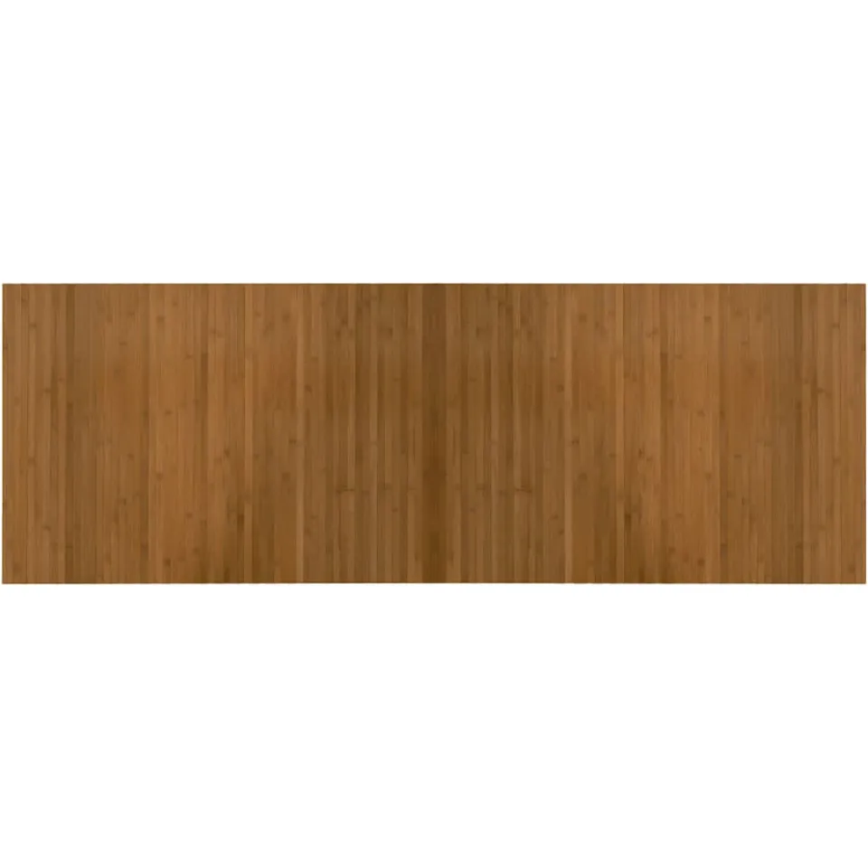 vidaXL Vloerkleed rechthoekig 70x200 cm bamboe bruin, foto 3