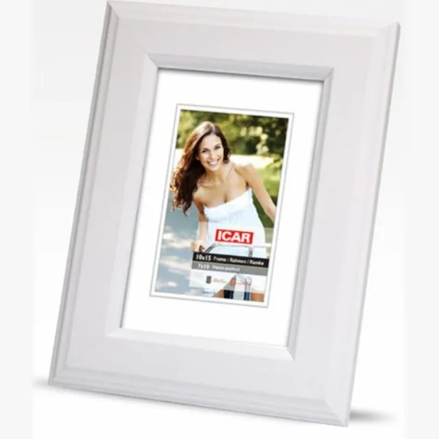Icar Houten Fotolijst DRZA Wit 10x15 cm