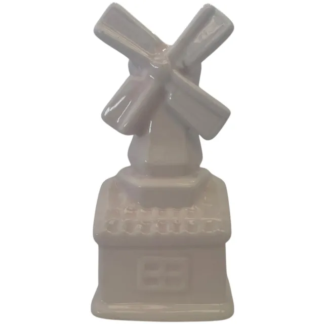 Daan-Kromhout Vazen Holland molen roze 9x6x13cm - Holland dutch vase mill