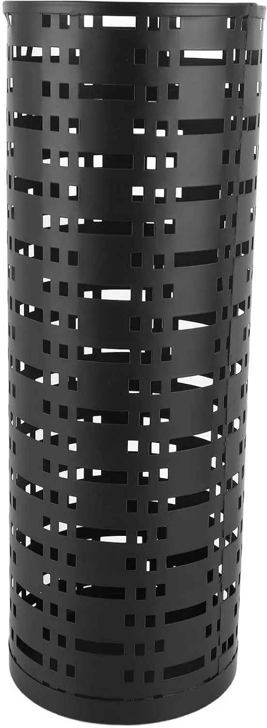 Vantivo® Paraplubak - Paraplustandaard - Metaal- 15x15x40 CM Zwart