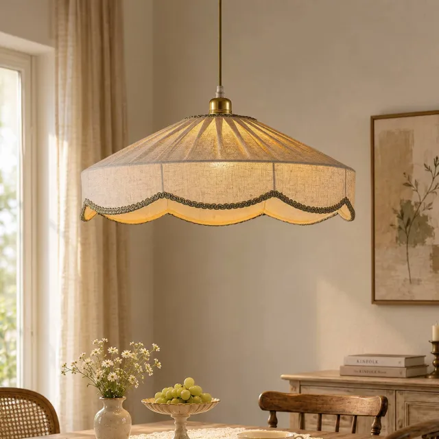 NOUS Living hanglamp Livia (Ø49cm) Naturel