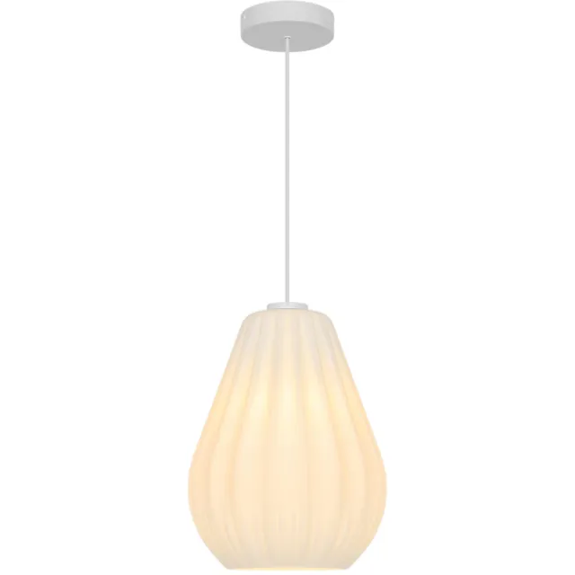Nordlux Sallino Hanglamp (Ø24 cm) Opaal wit