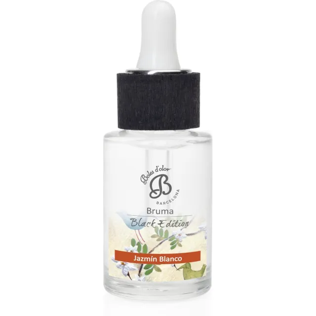 Boles d'olor Barcelona Boles d'olor - geurolie met pipet (30ml) - Jazmin blanco (witte jasmijn) transparant