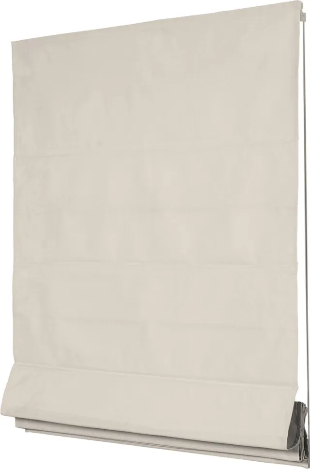 Intensions Vouwgordijn Lichtdoorlatend - Structuur - Creme - 60x180 cm beige