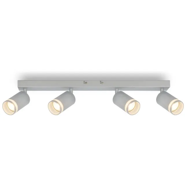 B.K.Licht Briloner Rub - Plafondspot - 2832044 - Draaibaar - Acryl applicatie - 56 x 6 x 16 cm - Mat chroom