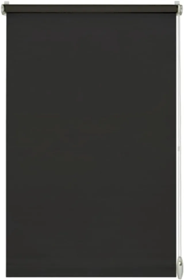 Yoursol EasyFix Roleta Light rolgordijn in antraciet, 100 x 150 cm, rolgordijn zonder boren, Klemmfix rolgordijn, 50% ondoorzichtig en lichtdoorlatend