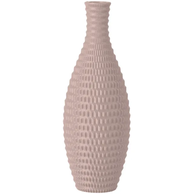 Layvo BRONTE Vaasje - Bloesem - D10 x H25 cm - droogbloemen vaasje - japandi - gerecycled plastic
