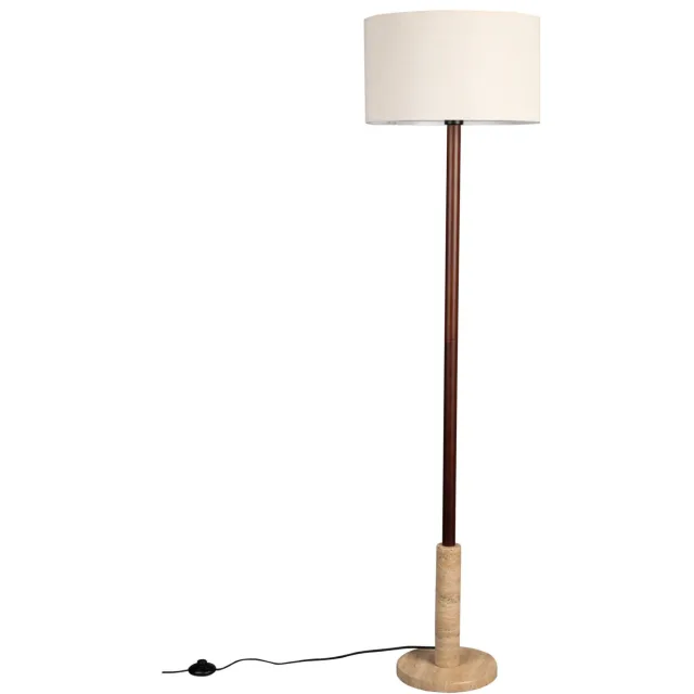 Dutchbone Jackson vloerlamp/ staande lamp Travertin Beige