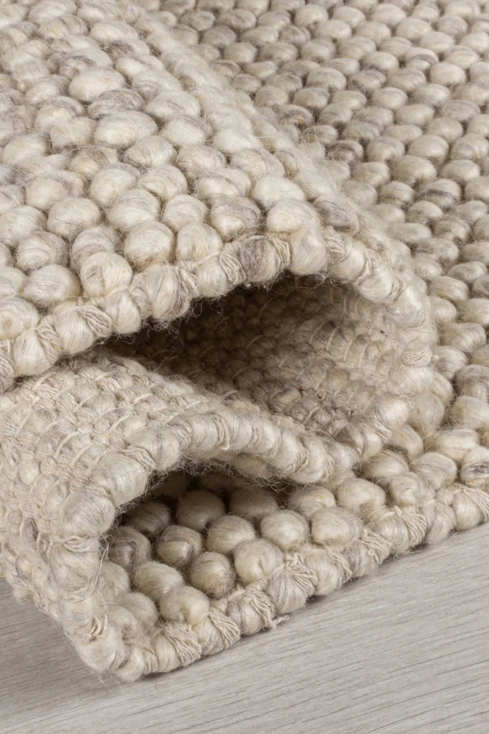 Flair Rugs Minerals wollen vloerkleed natuurlijk, foto 4