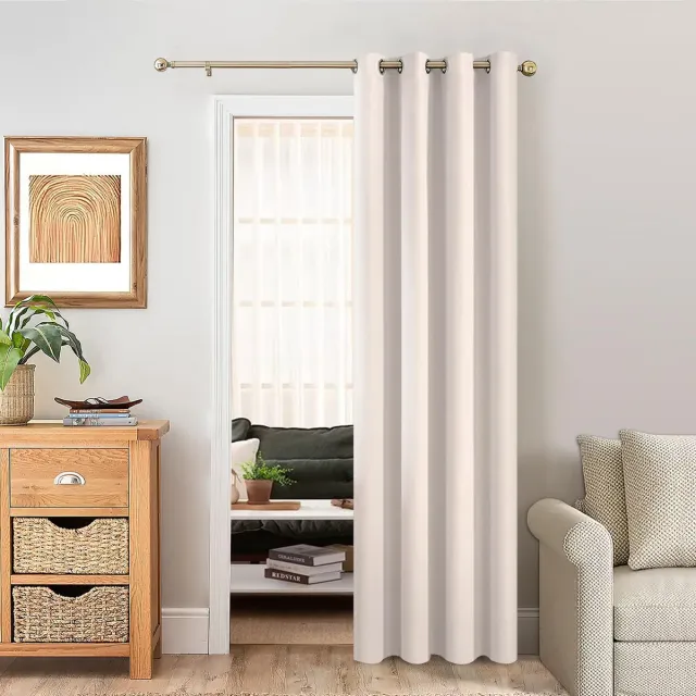 Unyqoos Stijlvolle Thermische Verduisteringsgordijnen voor Optimaal Comfort en Isolatie in Huis beige