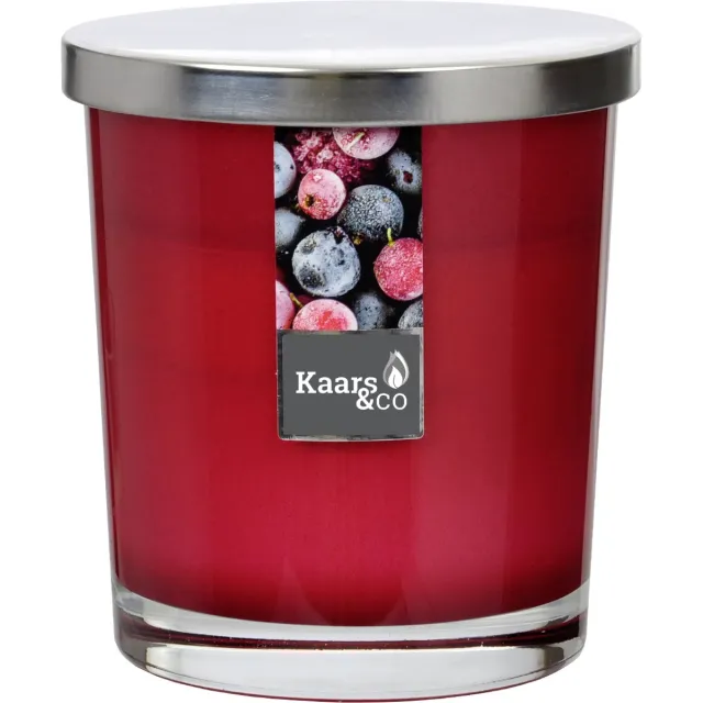 Muller Kerzen Geurkaars large – wild berries donker rood