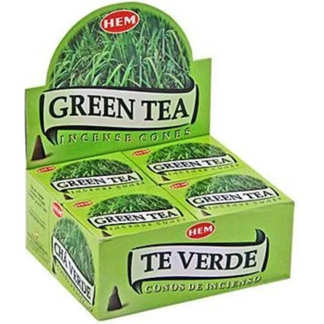 HEM Wierook Kegel Green Tea (12 pakjes) Groen