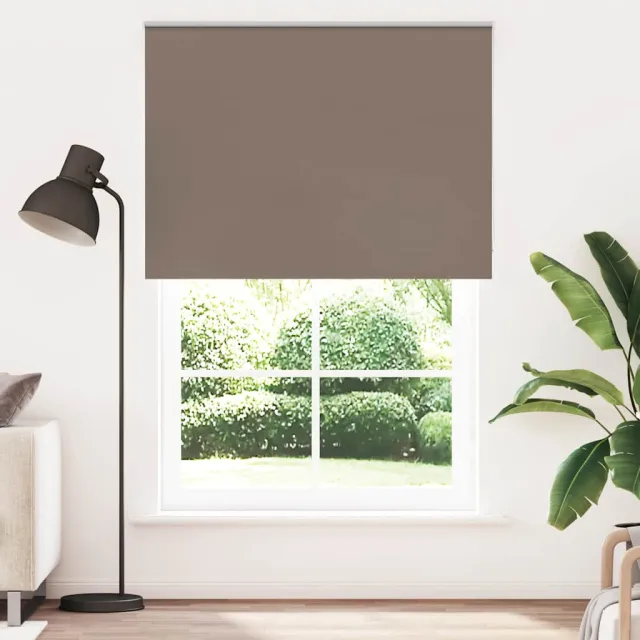 vidaXL Rolgordijn verduisterend koffie 160x230 cm stofbreedte 156,6 cm Bruin