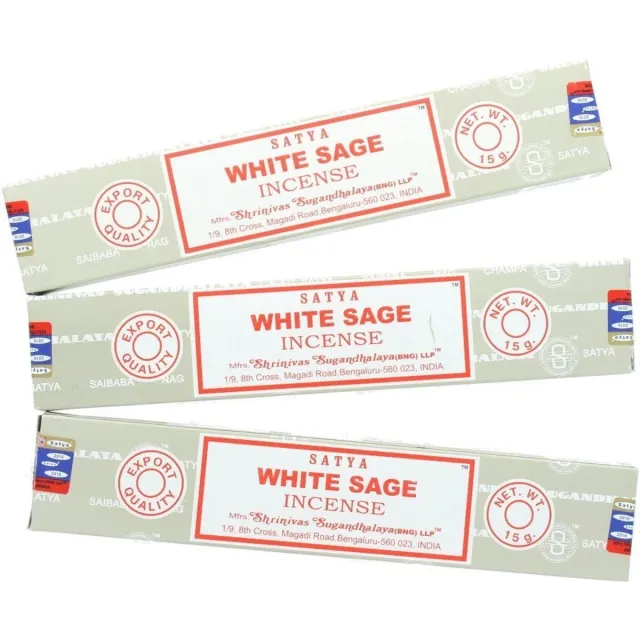 Satya Wierook Witte Salie (3 pakjes)