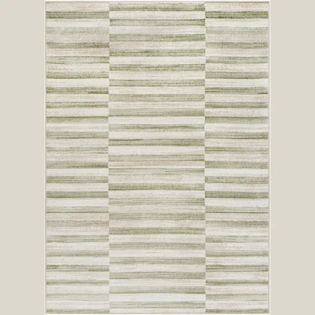 Surya Perla vloerkleed modern scandinavisch groen ivoor