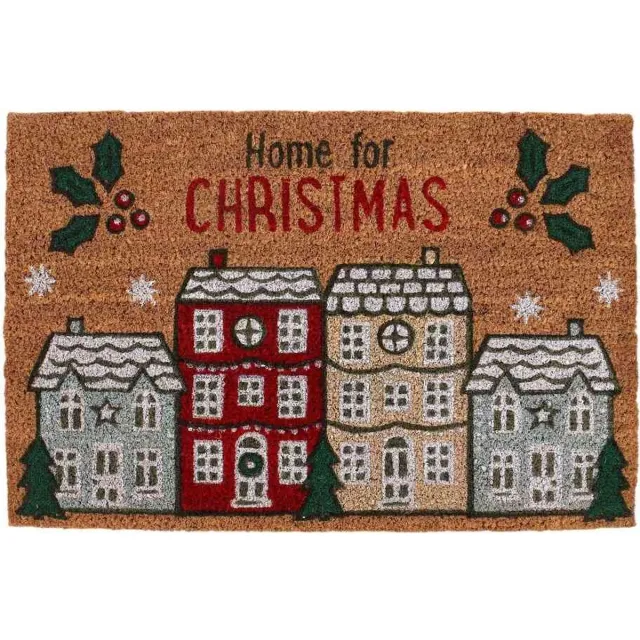 Something Different Natural Home For Christmas Deurmat - Multicolours