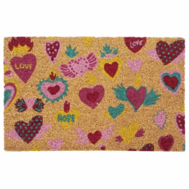 Item Int Hartjes deurmat - Item Int. Roze