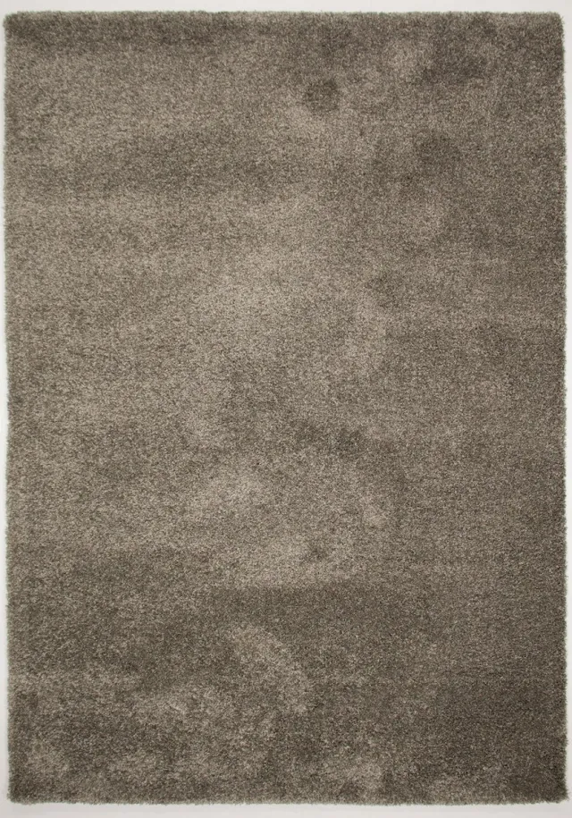 DÉJA Living Vloerkleed 160x230cm - Laagpolig Grijs Polypropyleen - Lovar