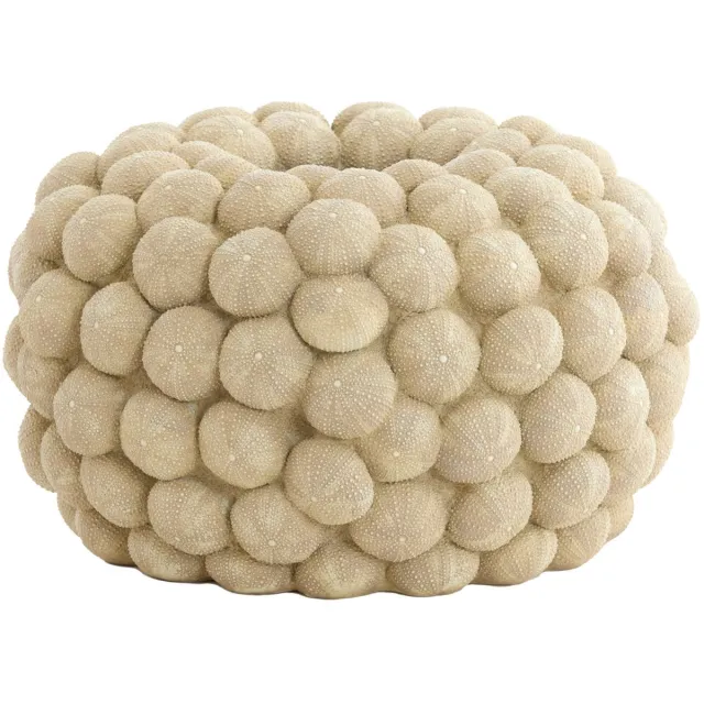 Light & Living Vaas SEA URCHIN - Ø40x23.5cm - Bruin