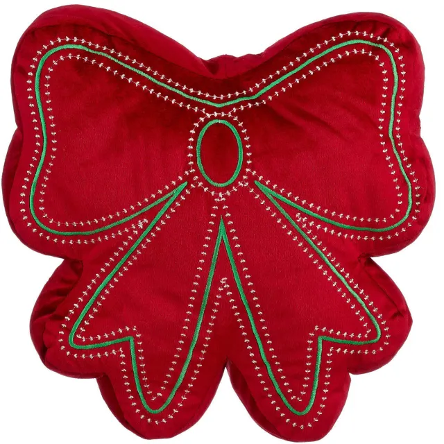 Mica Decorations Kussen strik rood