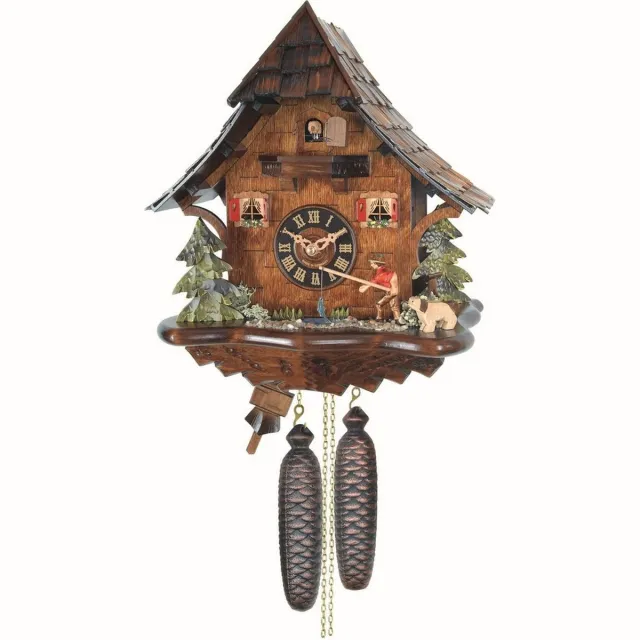 Engstler 4769/8 - Koekoeksklok - 8-daags kettinguurwerk meerkleurig