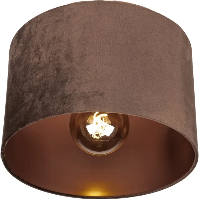 Lumidora Plafondlamp 31700 - Plafonniere - CHARLOTTE - E27 - Bruin - Metaal - ⌀ 40 cm