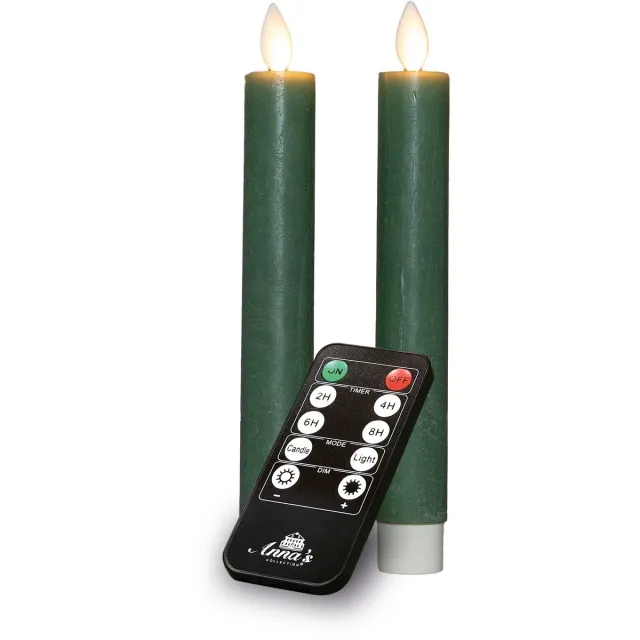 Annas Collection Dinerkaars-USB wax 18 cm jade Anna's Collection groen