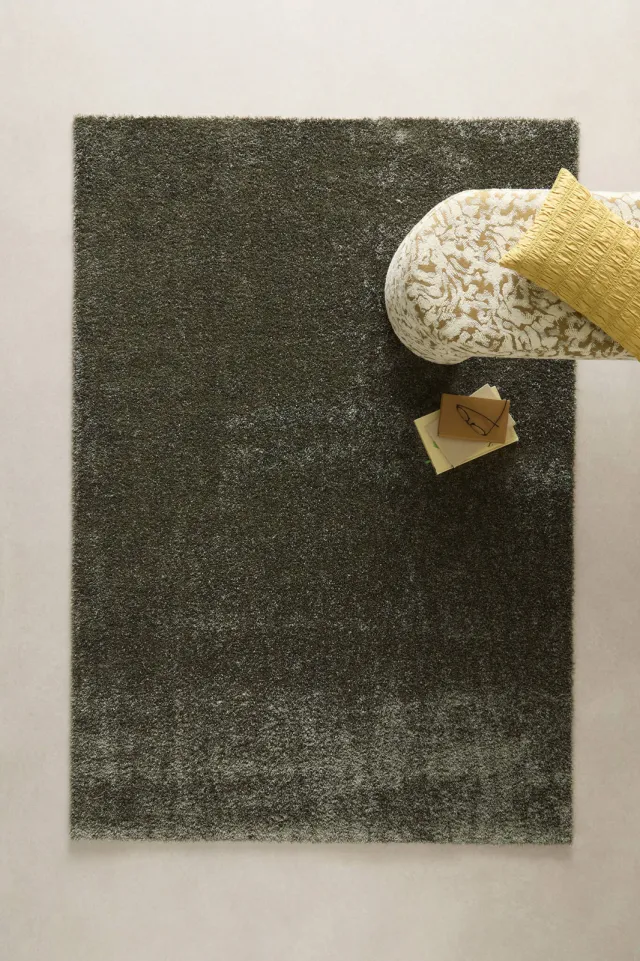 NOUS Living vloerkleed Tiemen groen